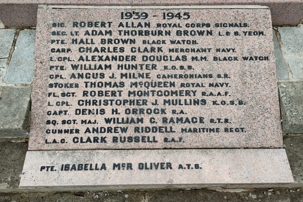 War Memorial Stow #5