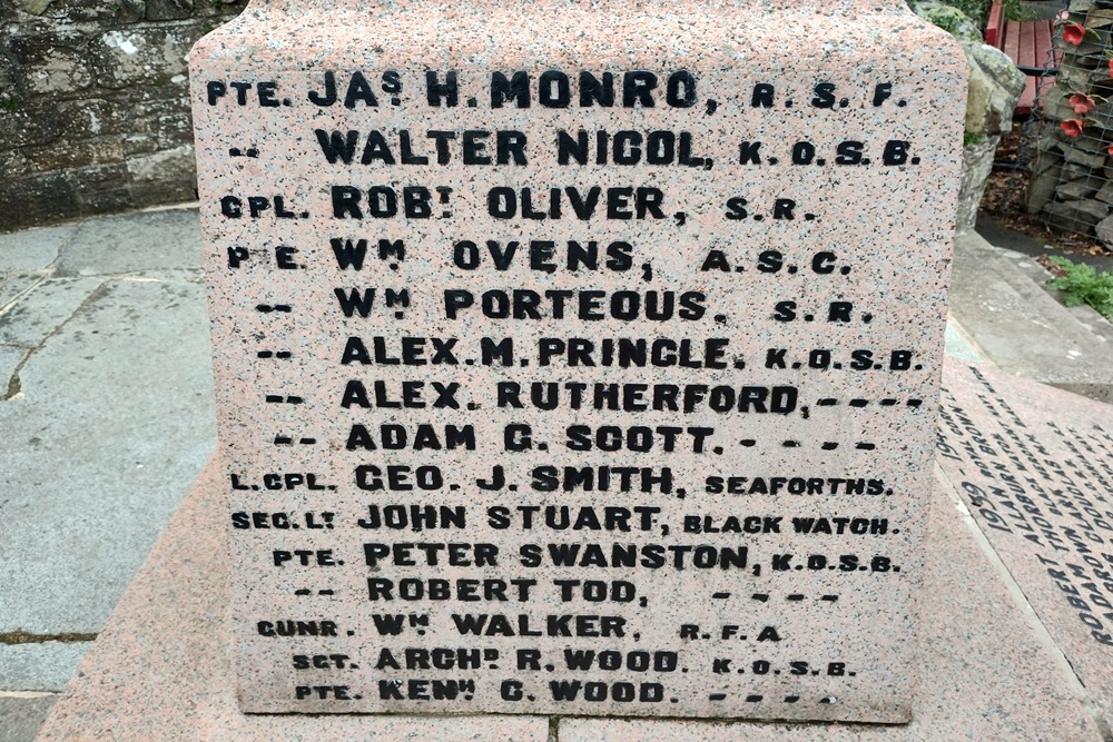 War Memorial Stow #6
