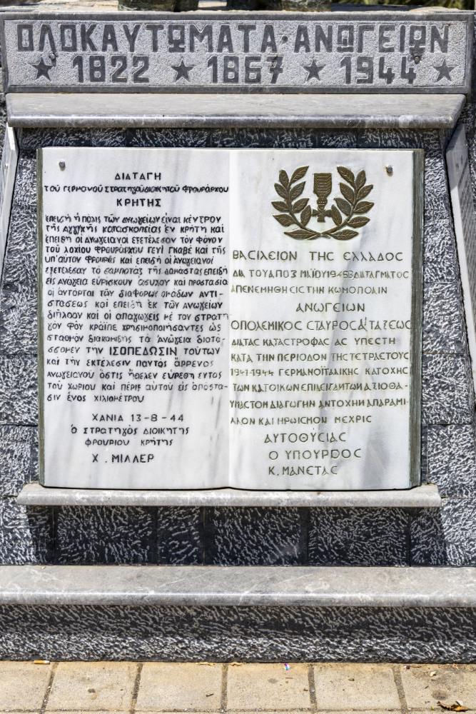 War Memorial Anogia #7