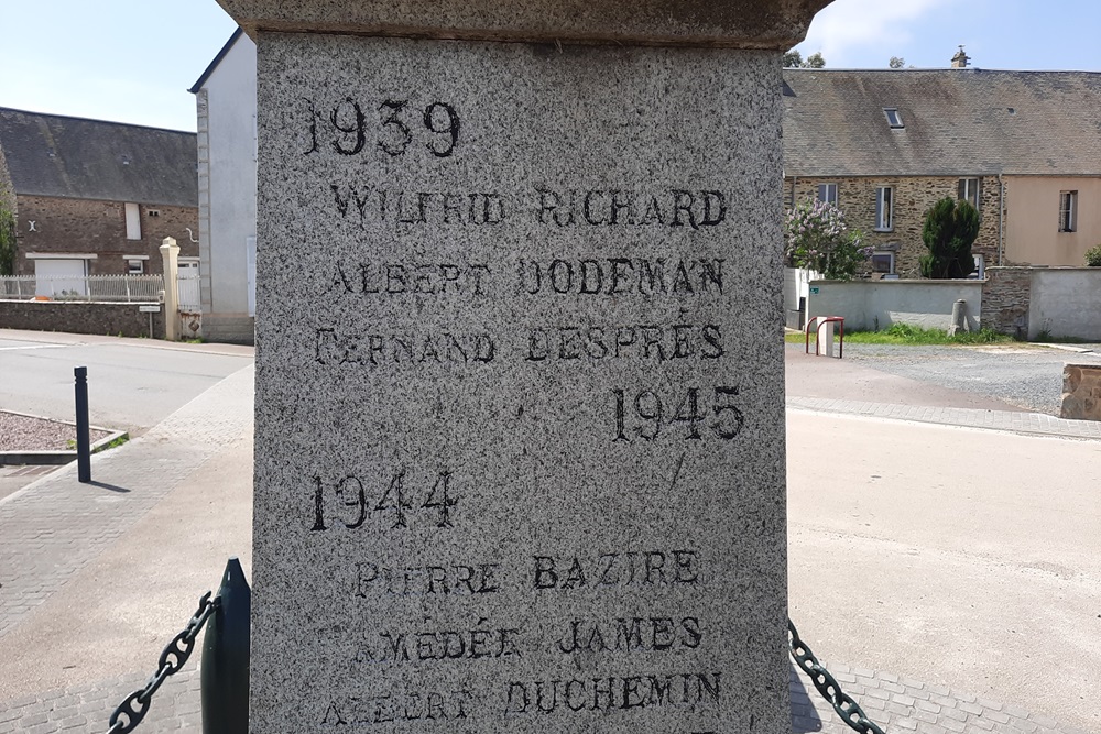 Oorlogsmonument Saint-Paul-Du-Vernay #4