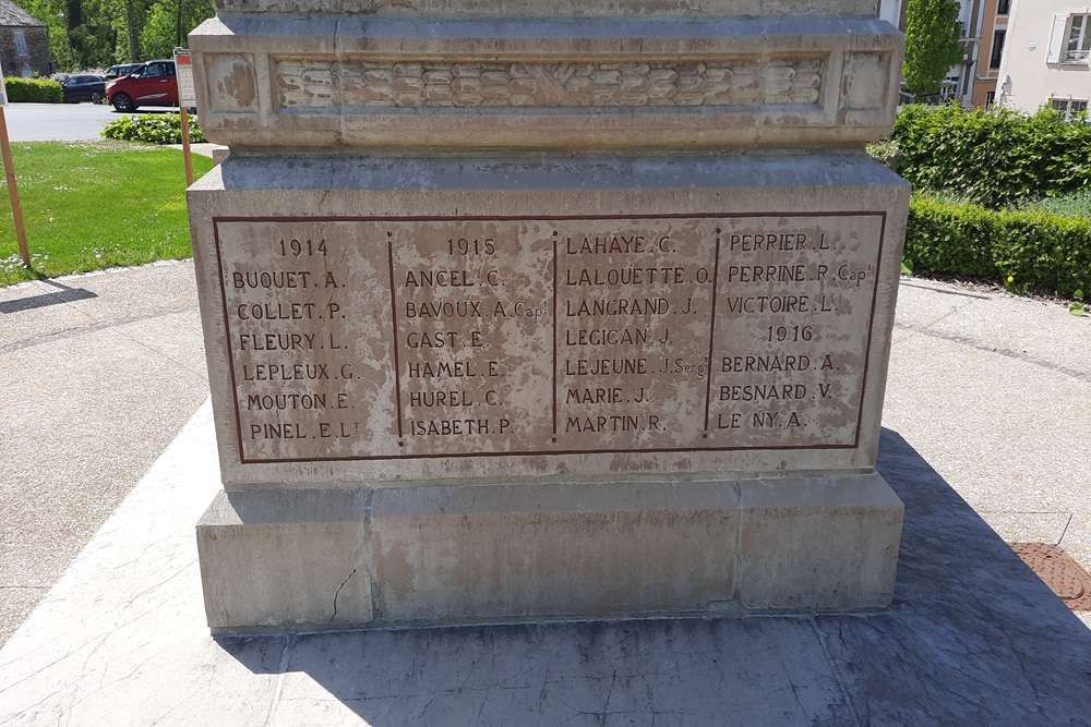 Oorlogsmonument Balleroy-Sur-Drôme #3