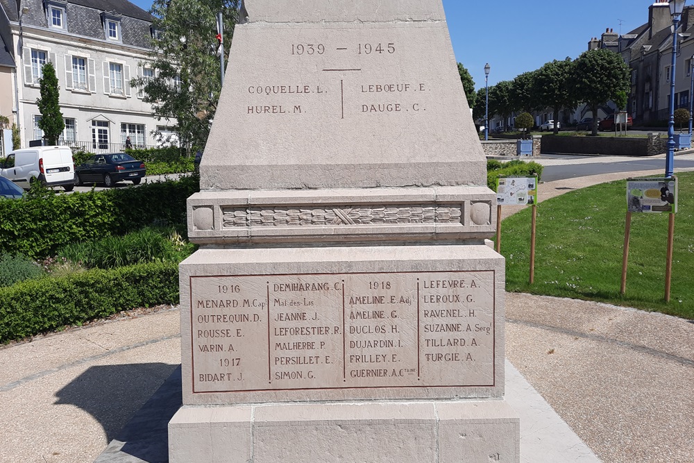 Oorlogsmonument Balleroy-Sur-Drôme #4