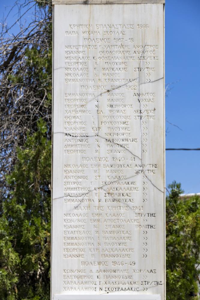 War Memorial Milopotamos #4