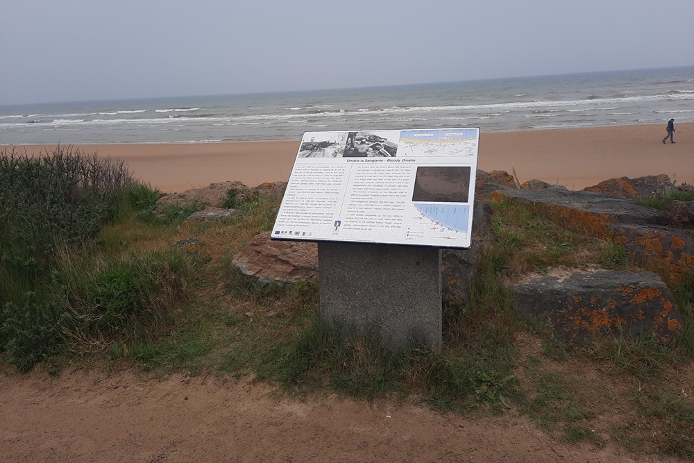 Informatiepaneel Saint-Laurent-Sur-Mer #1