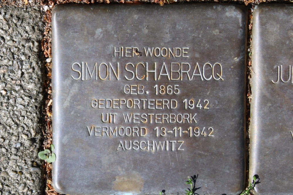 Stolpersteine Adrianalaan 254 #2