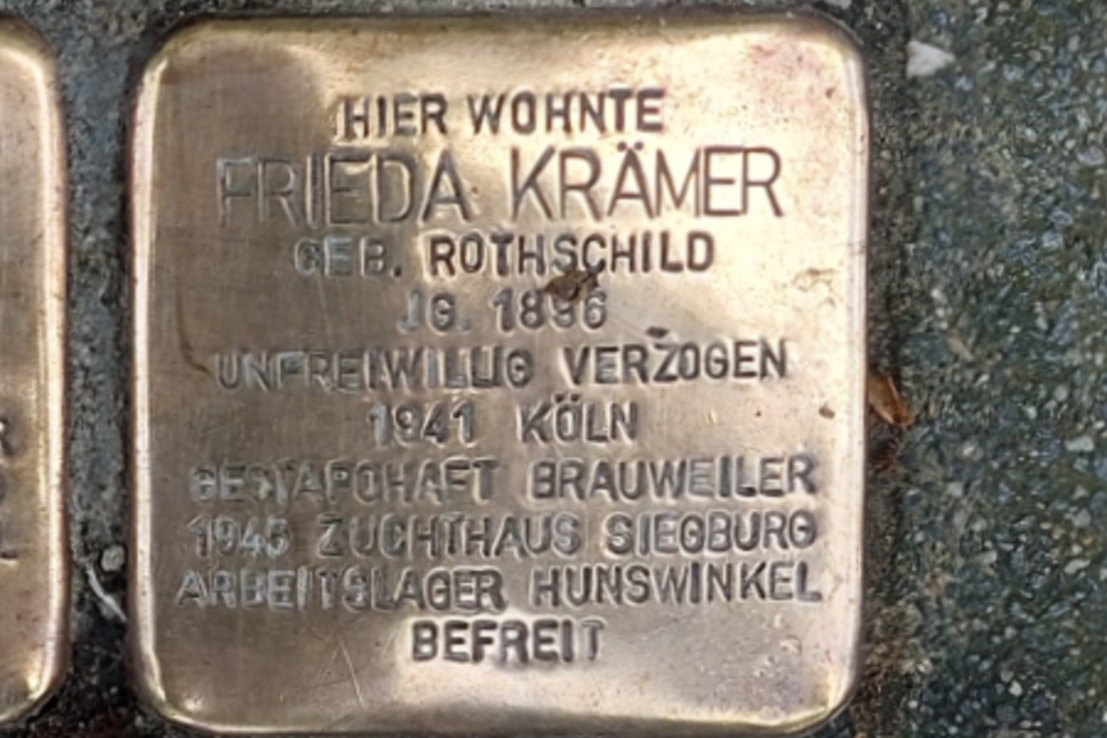 Stumbling Stones Grosser Markt 26 #5