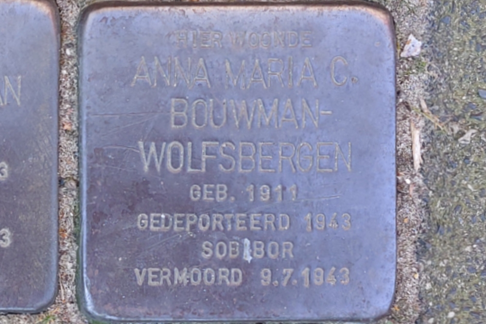 Stolpersteine Hogerbeetsstraat 21C #4