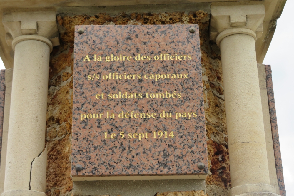 Oorlogsmonument Chauconin-Neufmontiers #2