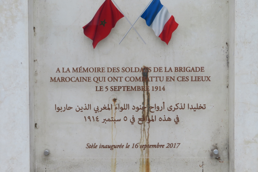 Oorlogsmonument Marokkanen Chauconin-Neufmontiers #3