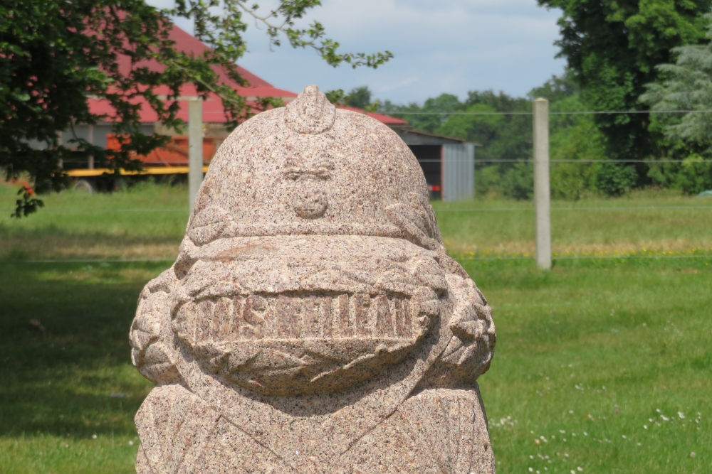 Demarcatiepaal Belleau #3