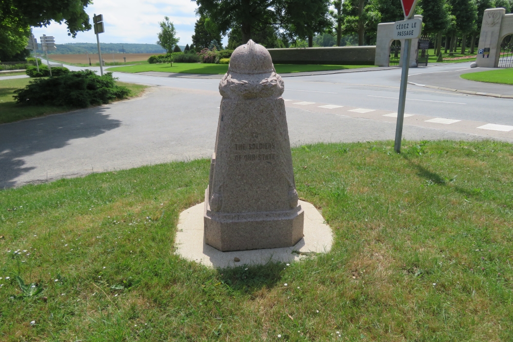 Demarcatiepaal Belleau #2
