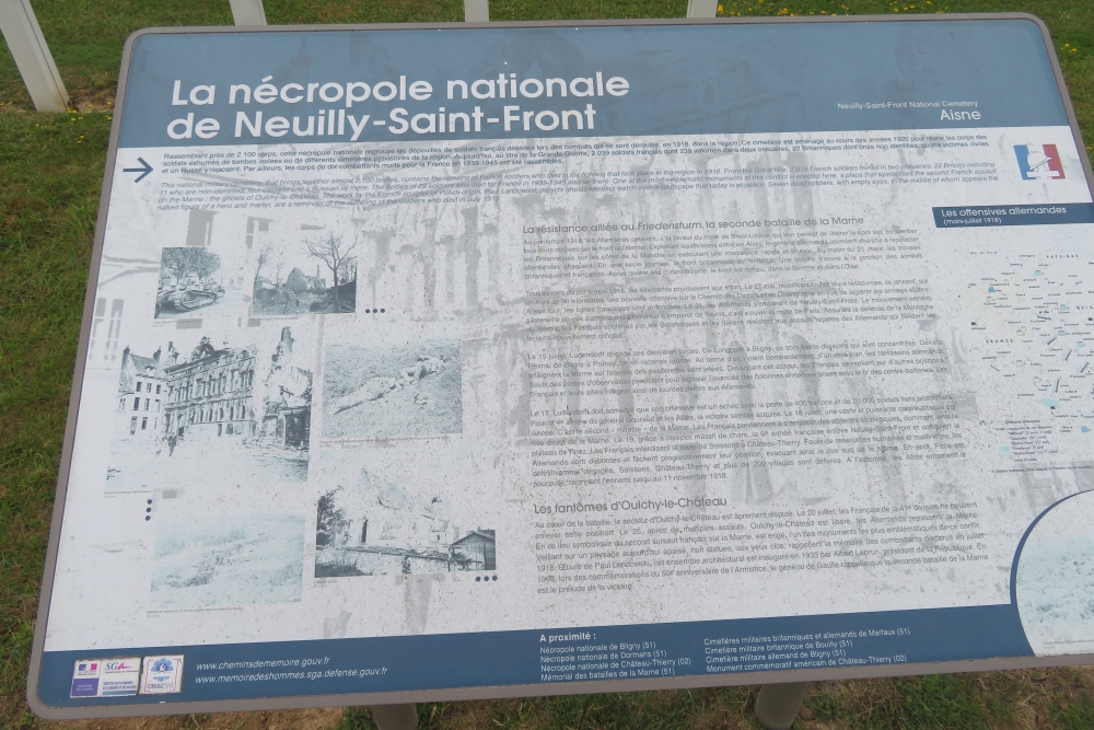 Franse Oorlogsbegraafplaats Neuilly-Saint-Front #2