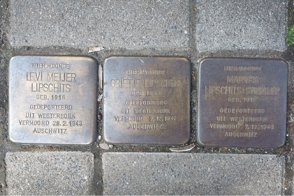 Stolpersteine Stationstraat 35a