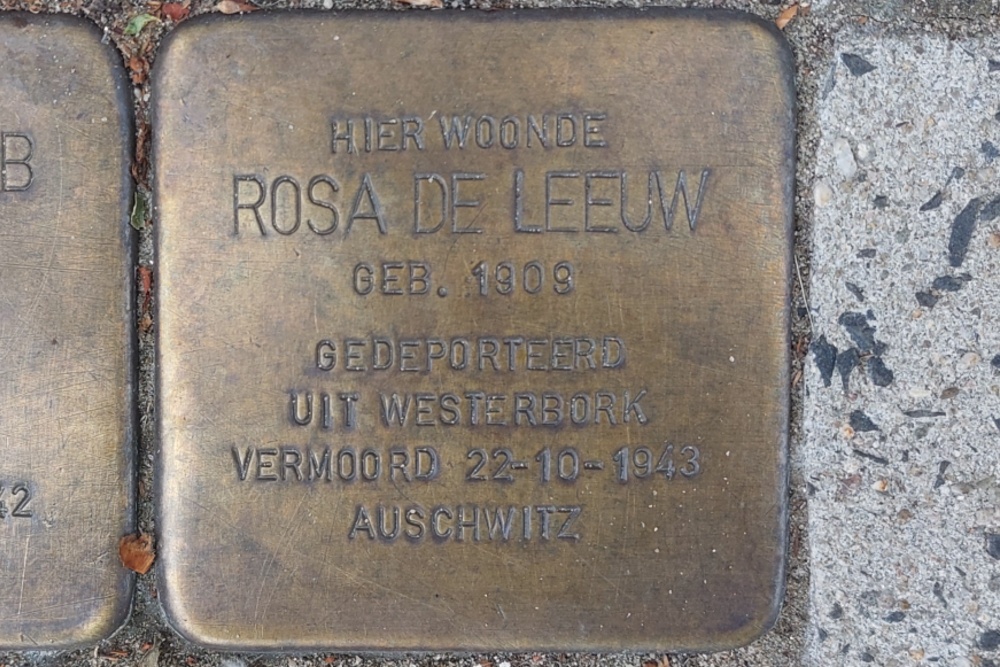 Stolpersteine Newtonplein 18b #3