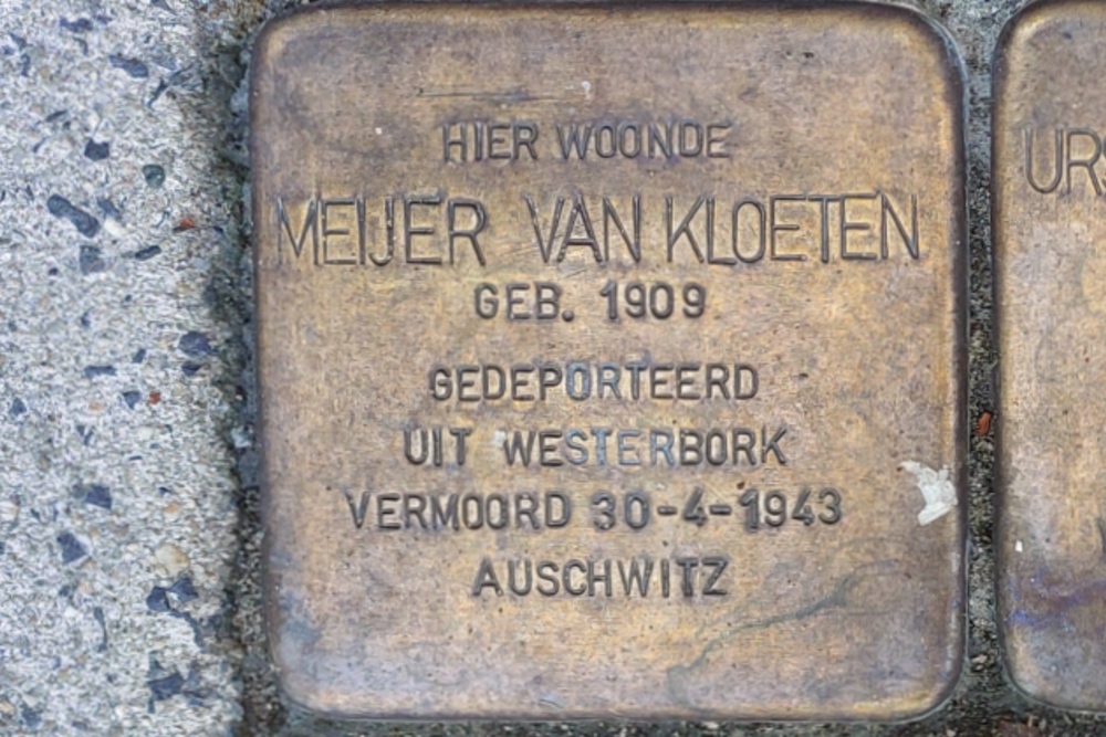Stolpersteine Newtonplein 9 #2