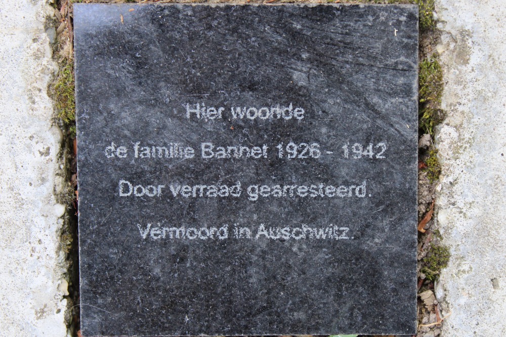 Herdenkingsstenen Waterige weg 31 #3