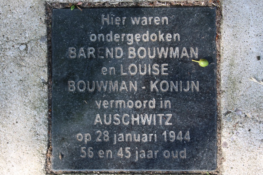 Memorial Stones Jan Meerdinklaan 20 #3
