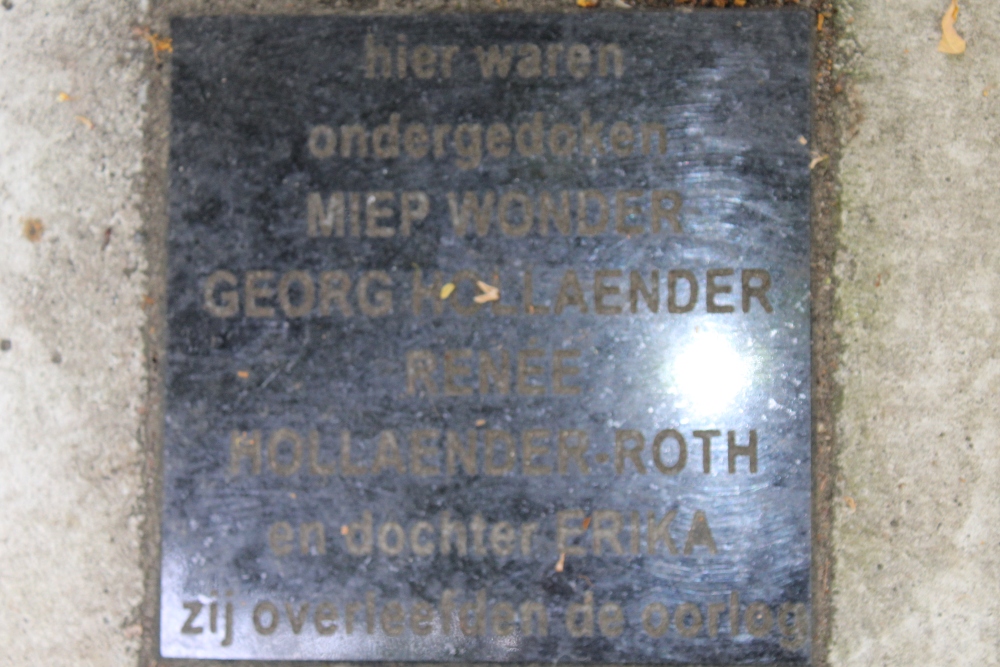 Herdenkingsstenen Lindenlaan 7 #2