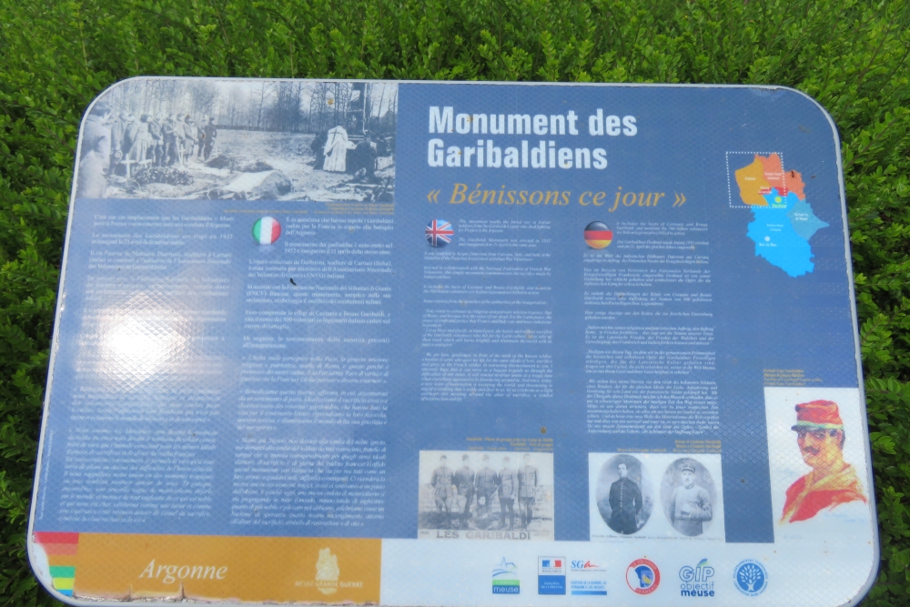 Monument  Garibaldi Lachalade #7