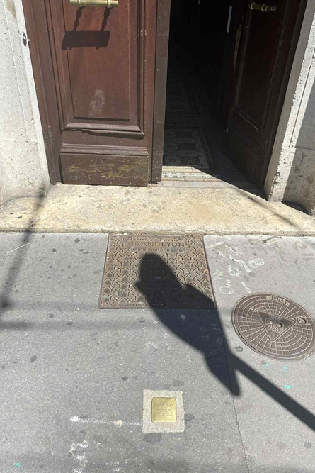 Stolperstein  Cours Lafayette #2