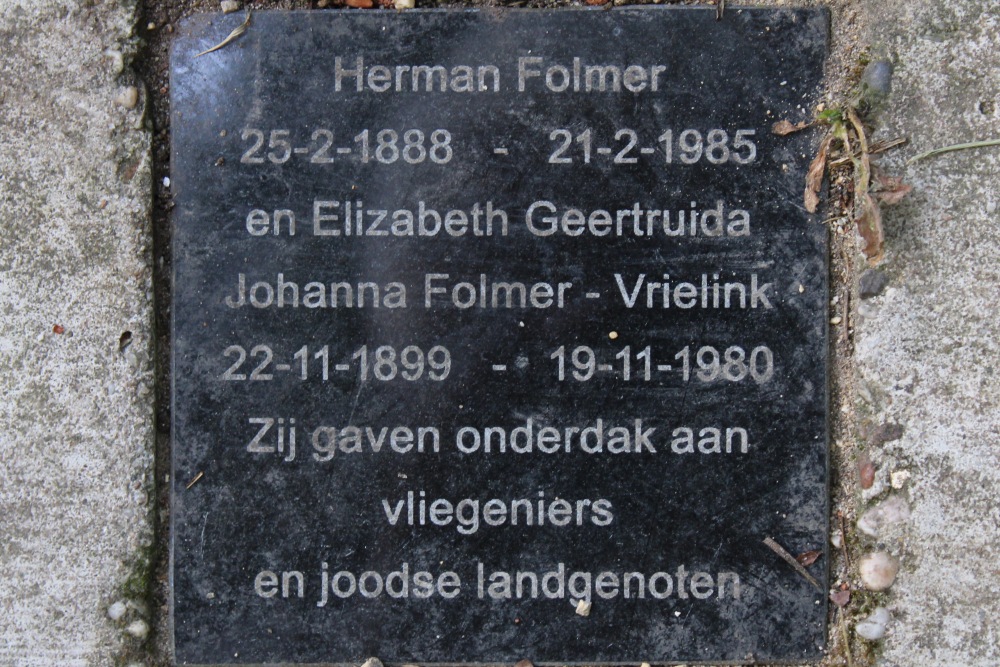Herdenkingsstenen Homeruslaan 57 #2