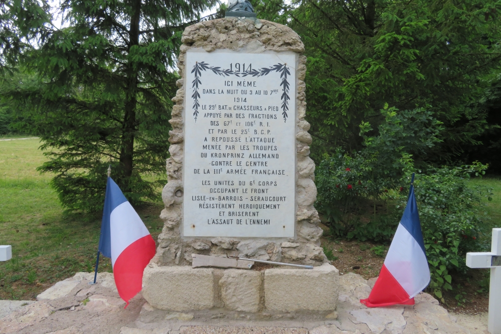 Oorlogsmonument  Courcelles-sur-Aire #4
