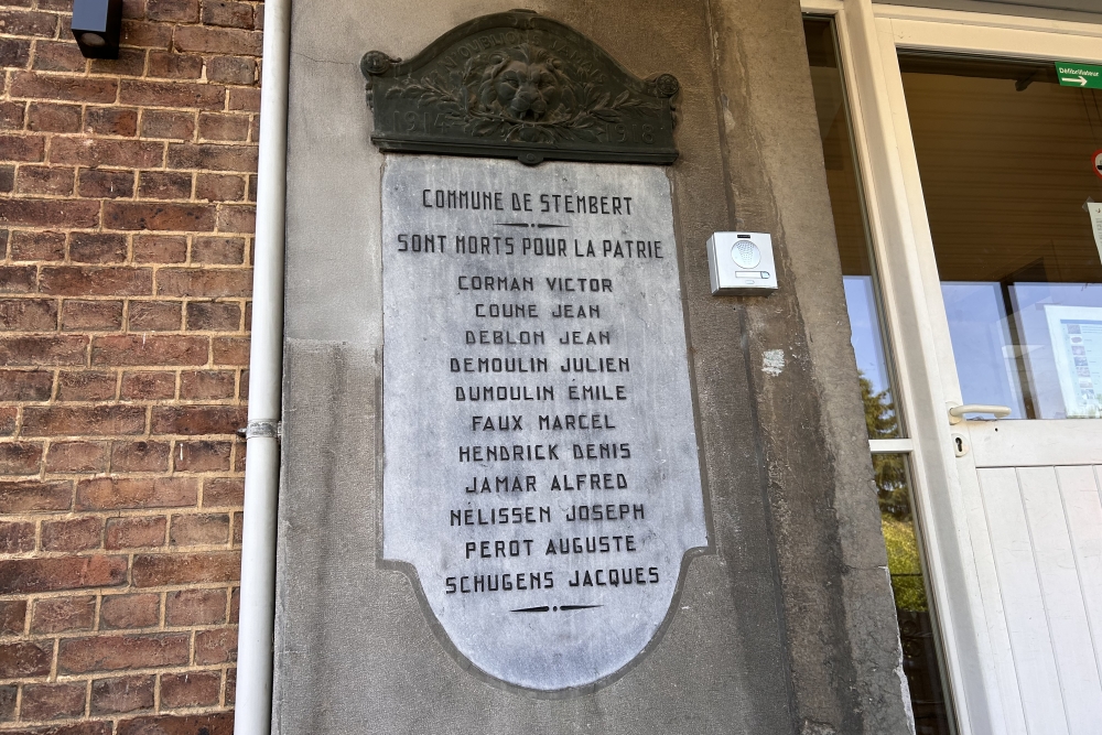 Stèles gemeenteschool Stembert #2