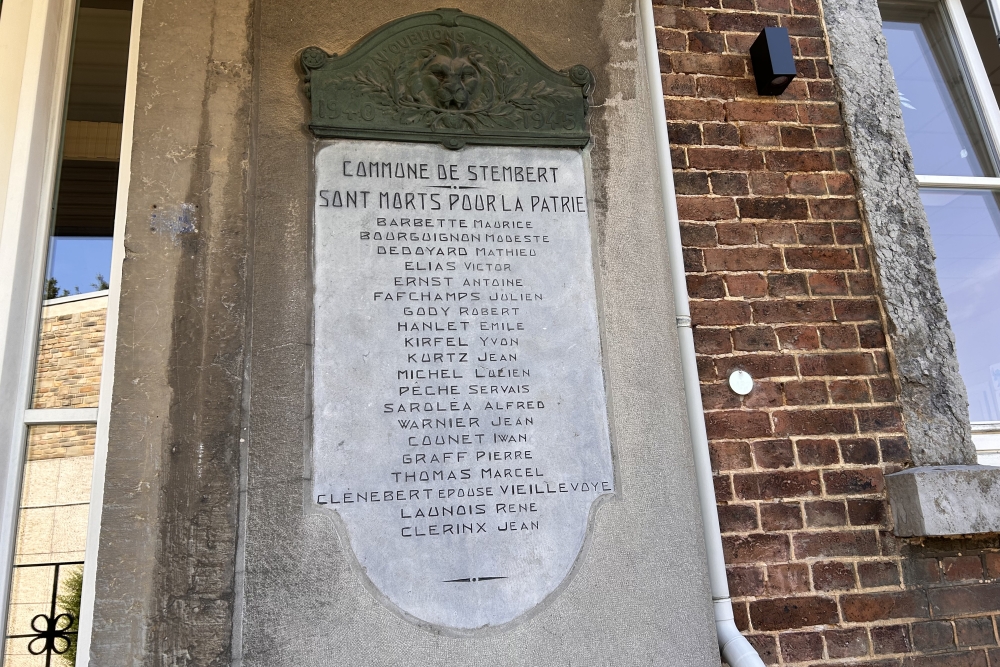 Stèles gemeenteschool Stembert #3