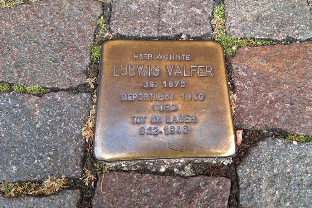Stumbling Stone Hauptstraße 12