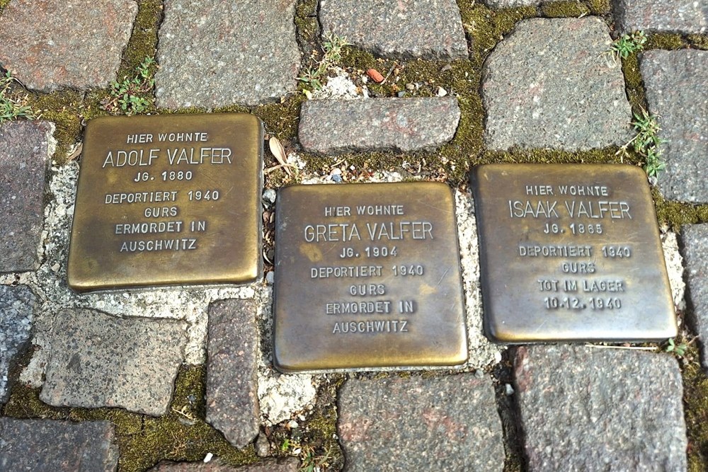 Stumbling Stones Hauptstraße 18