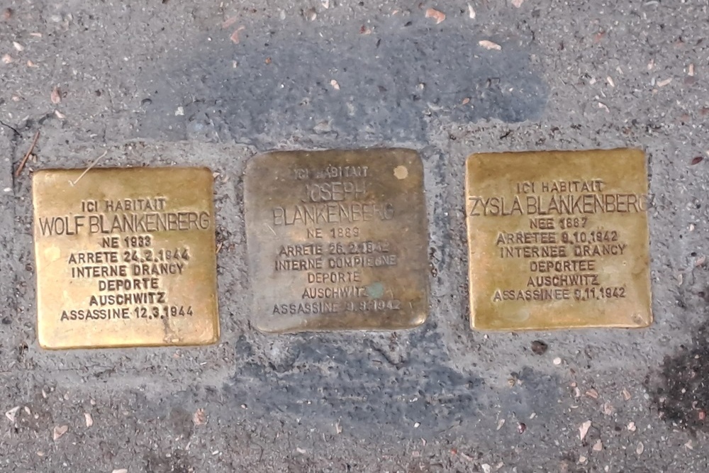 Stumbling Stones Rue du Chaignot 9