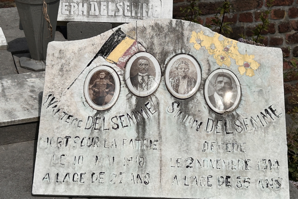Belgische oorlogsgraven Vaux-sous-Chèvremont #3