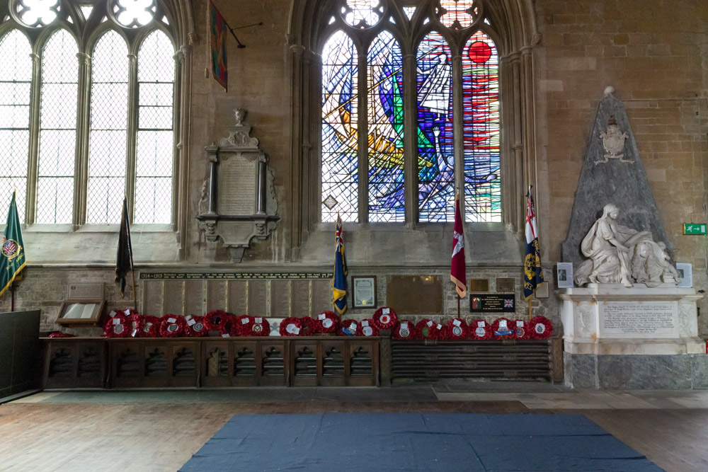 Gedenktekens St Wulfram's Church Grantham