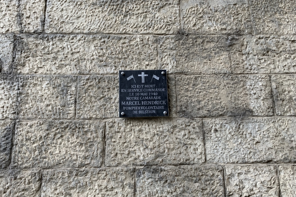 Remambrance plaque, Bilstain