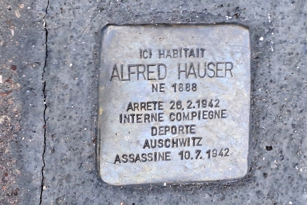 Stolperstein Rue Fournerat 9 #1
