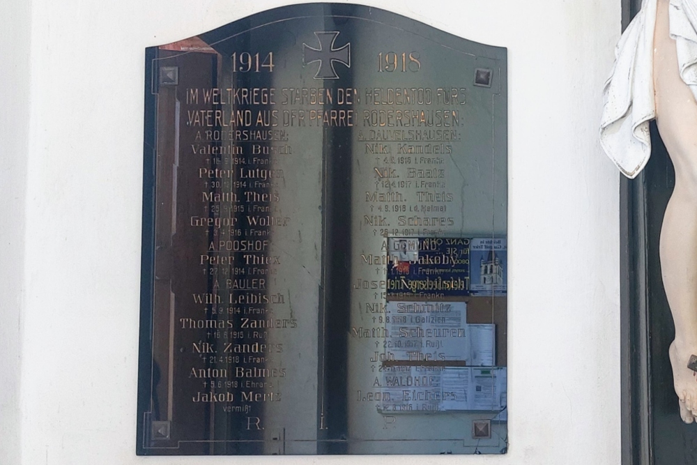 Oorlogsmonument Rodershausen #4