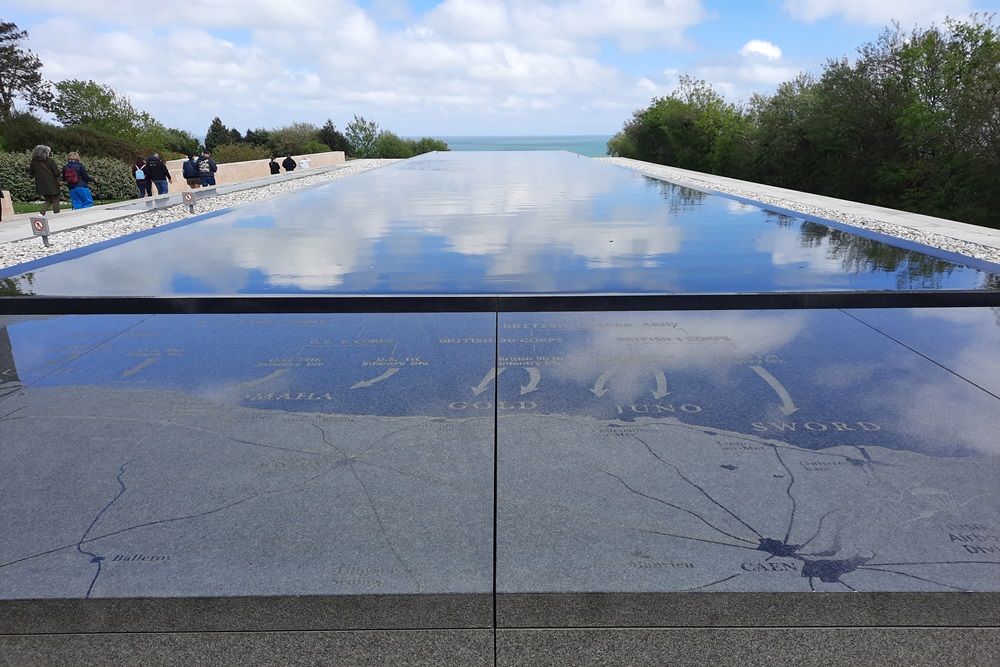Oriëntatie Monument Bezoekerscentrum Colleville sur Mer #3