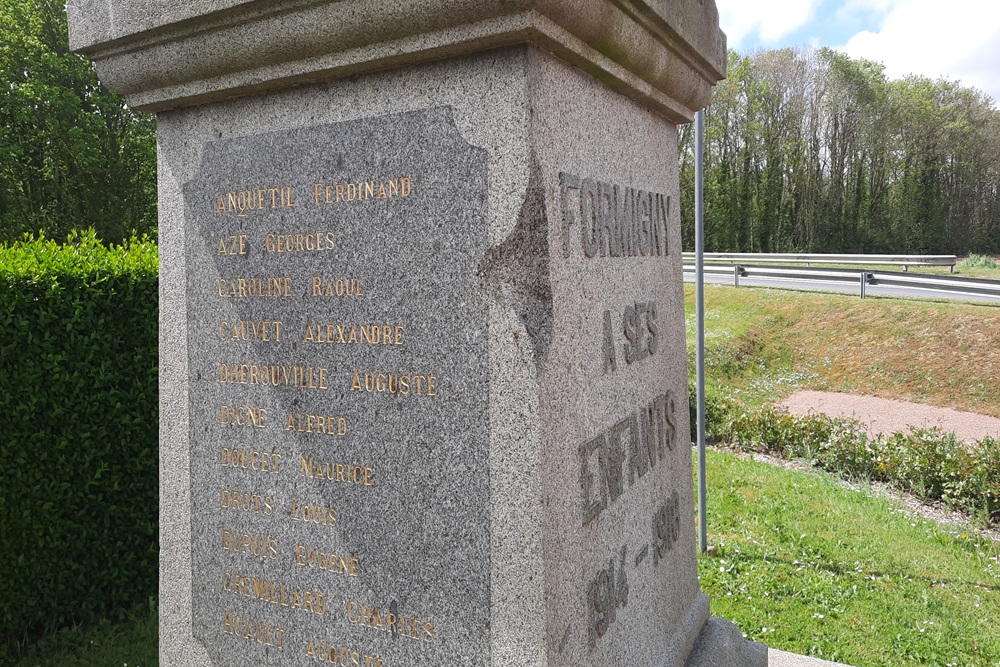 Oorlogsmonument Formigny La Bataille #3