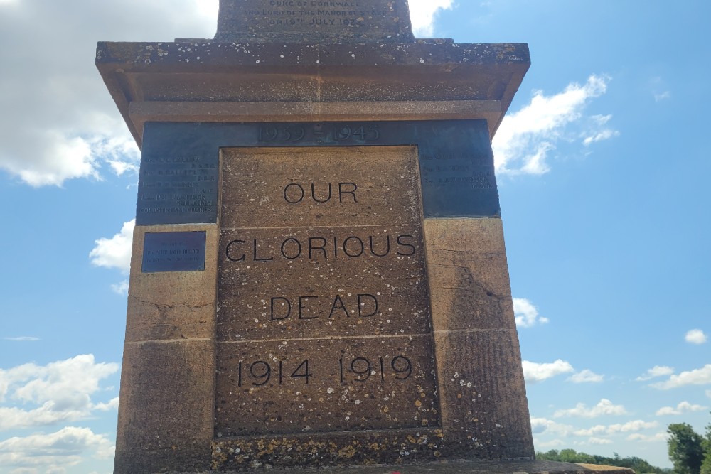 War Memorial Stoke Under Ham #2
