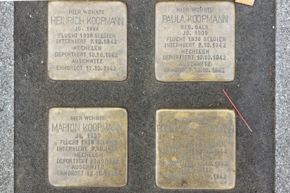 Stumbling Stones Kevelaerer Straße 32 #6