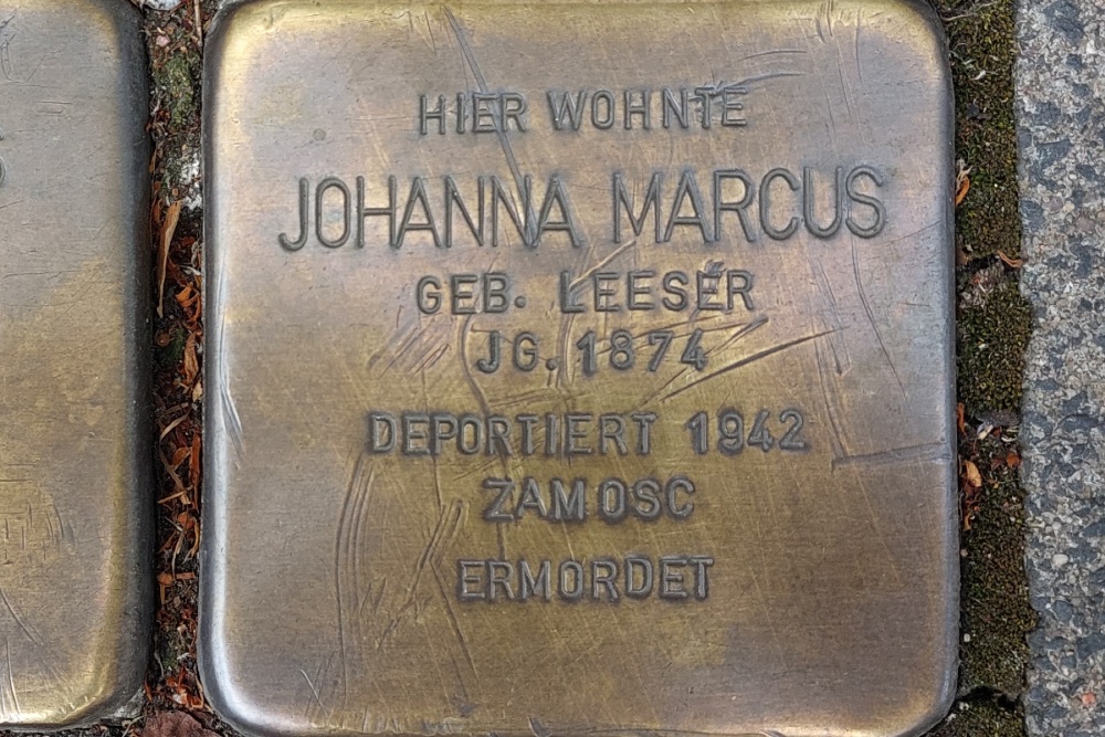 Stolpersteine Hattinger Straße 776 #4