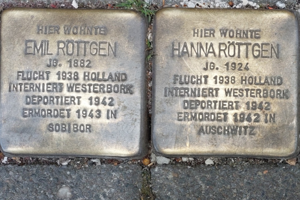 Stumbling Stones Hattinger Straße 779 #3