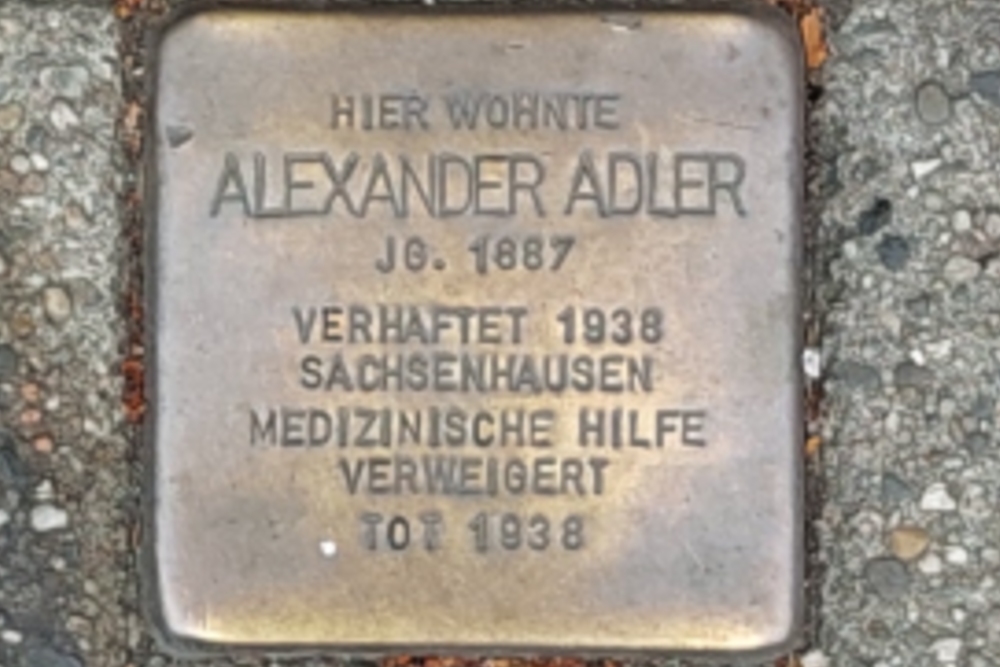 Stumbling Stones Hattinger Straße 798 #4