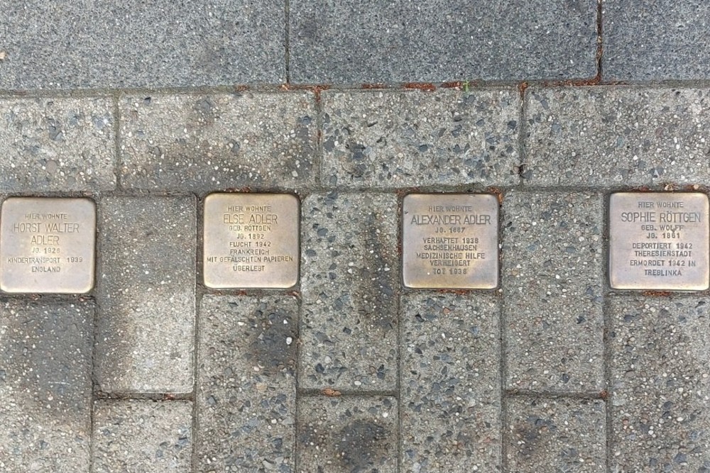 Stumbling Stones Hattinger Straße 798 #1