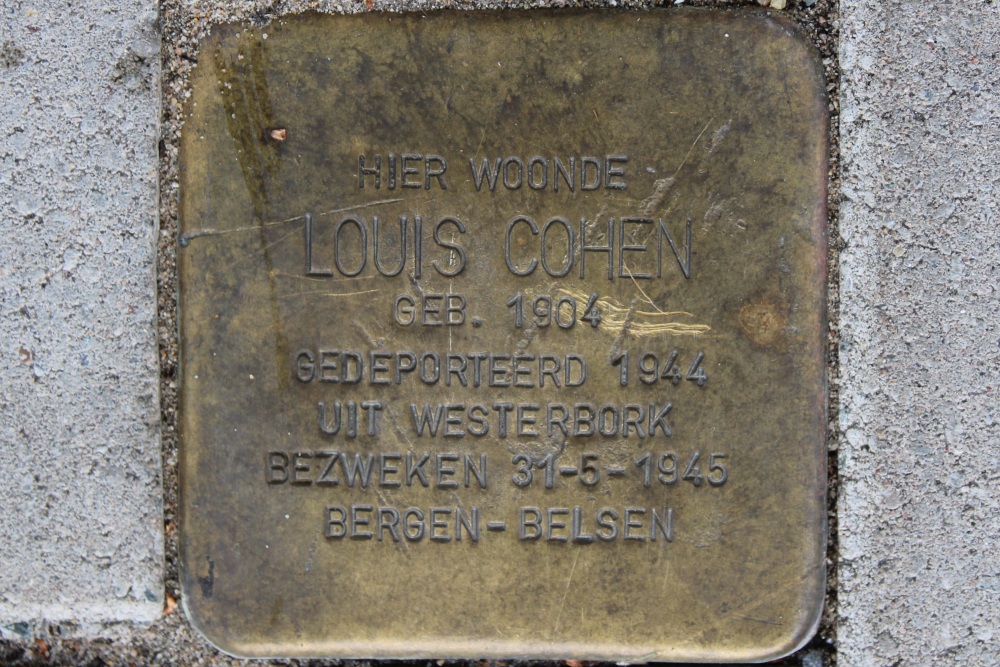 Stolperstein Sumatraplantsoen 175 (voorheen 49 II)