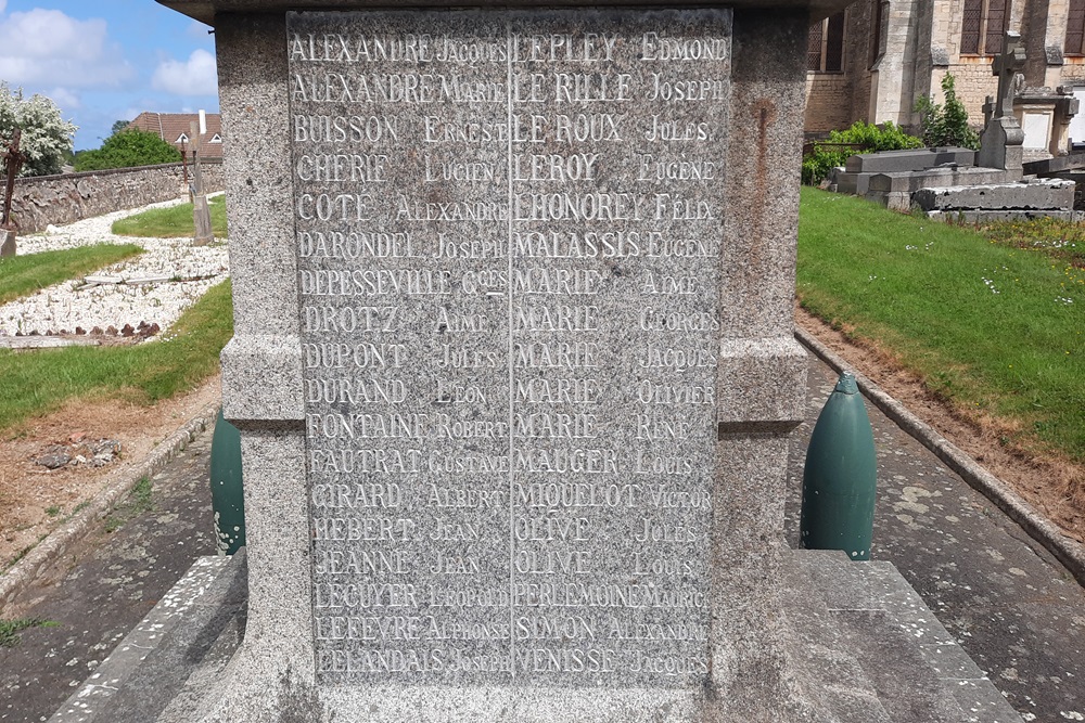 Oorlogsmonument Begraafplaats La Cambe #3