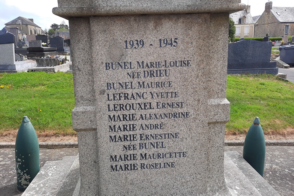 Oorlogsmonument Begraafplaats La Cambe #6