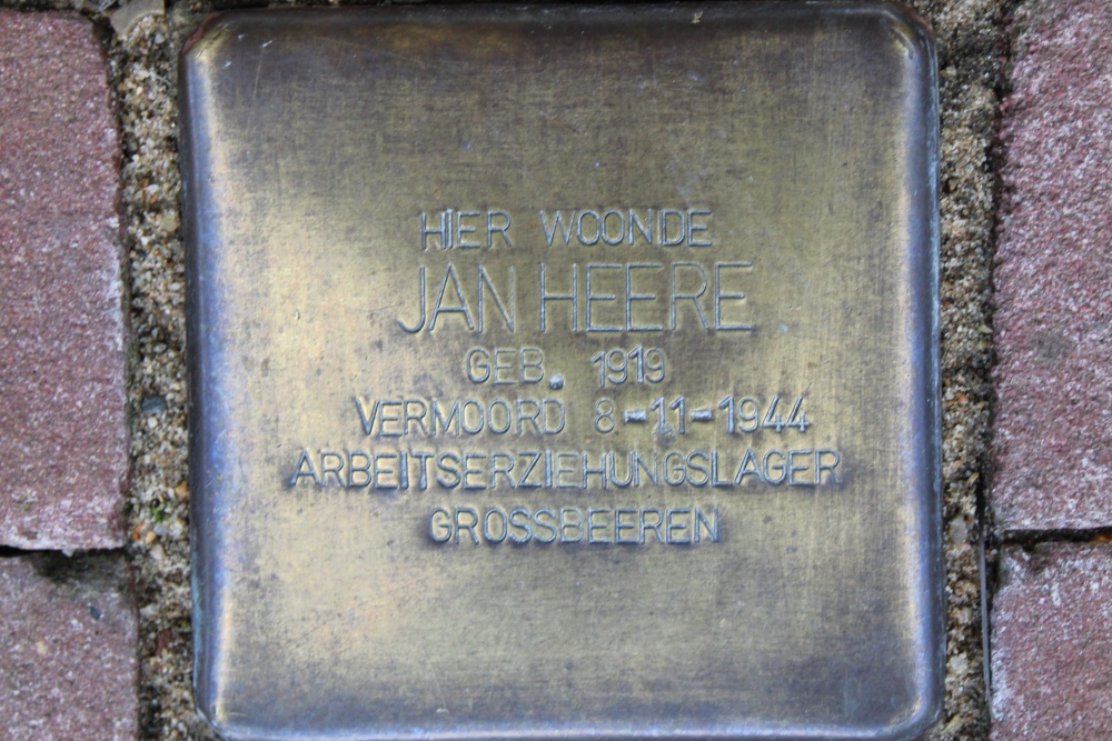 Stolpersteine Kattenburgerstraat 150 en 168 #3