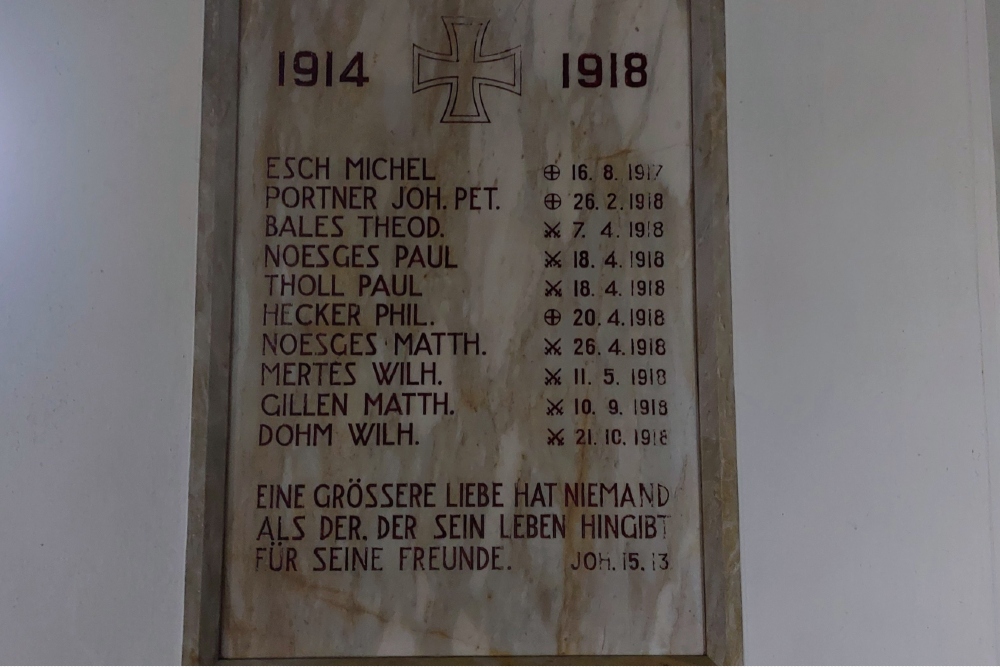 War Memorial  Oberweis