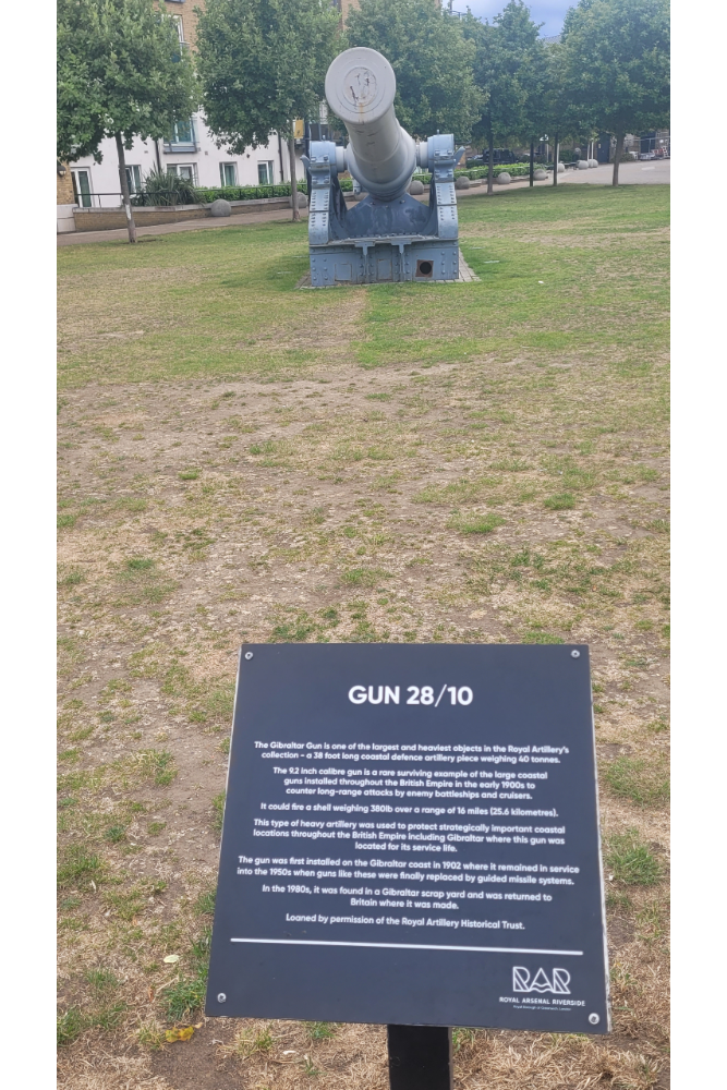 Gibraltar Gun, Woolwich #4